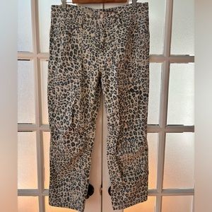 Pilcro The Wanderer Cheetah Print Jeans